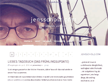 Tablet Screenshot of jensscholz.com